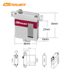 DS-F002 8KG all-metal digital square steering gear