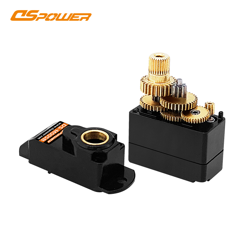 DS-M005B 2g metal steering gear copper tooth remote control aircraft model mini servo steering gear large torque anti-sweep tooth micro steering gear