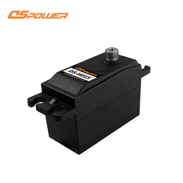 DS-H015 16 kg high torque steering gear SERVO Racing car Drifting car short body waterproof automatic high pressure steering gear
