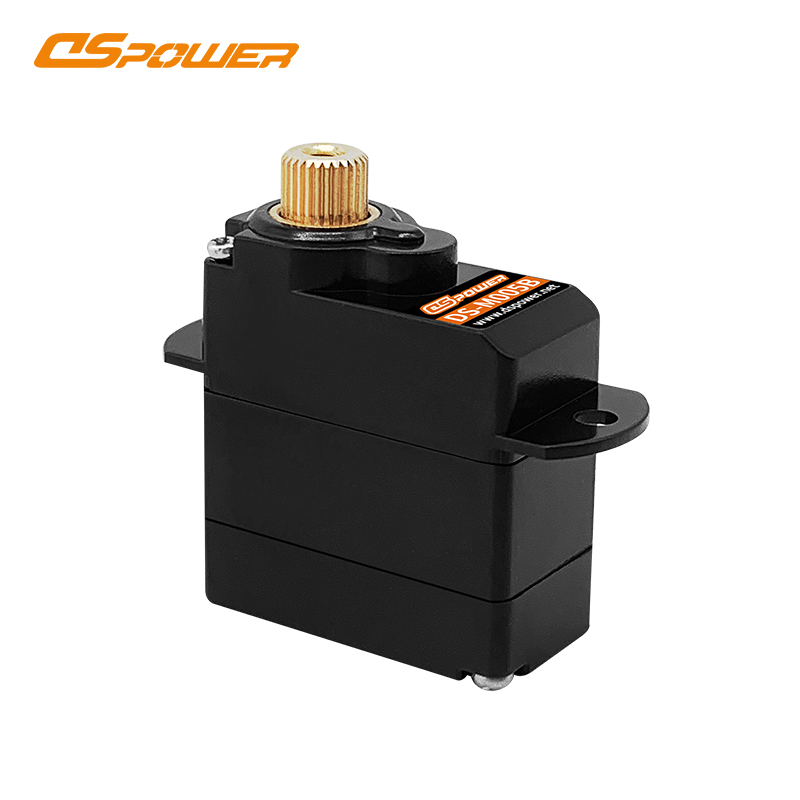 DS-M005B 2g metal steering gear copper tooth remote control aircraft model mini servo steering gear large torque anti-sweep tooth micro steering gear