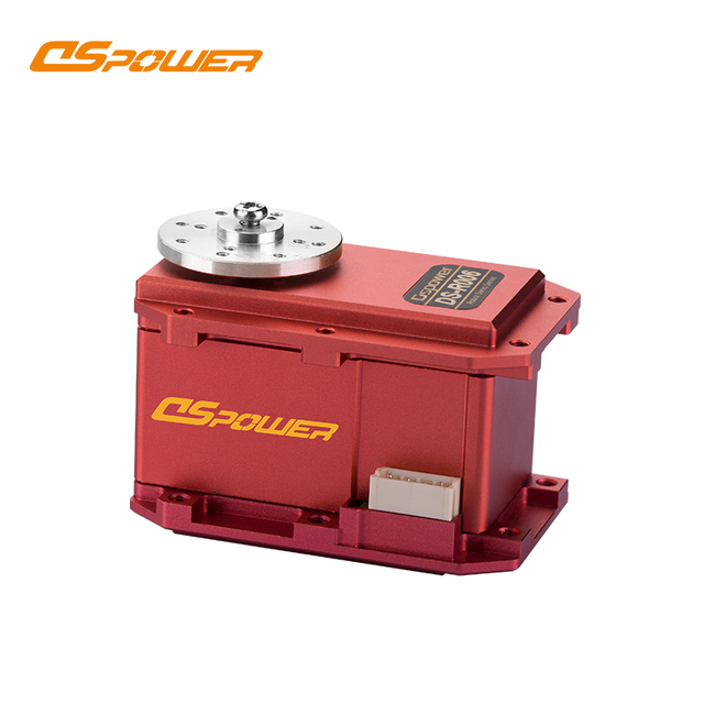 DS-R006 60KG Dual-axis high-voltage all-metal RS-485 serial port Temperature Angle feedback all-metal steering gear