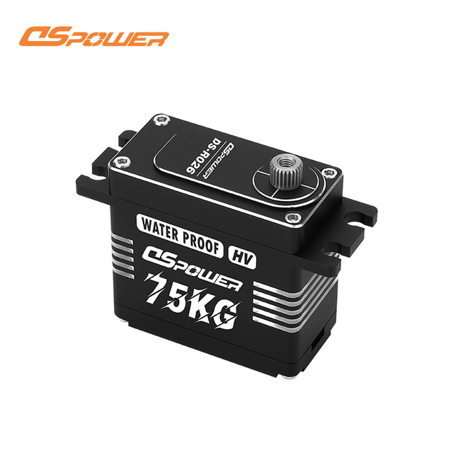 Supply 75KG all-metal brushless CAN bus RS485 serial servo motor industrial grade long life micro servo motor