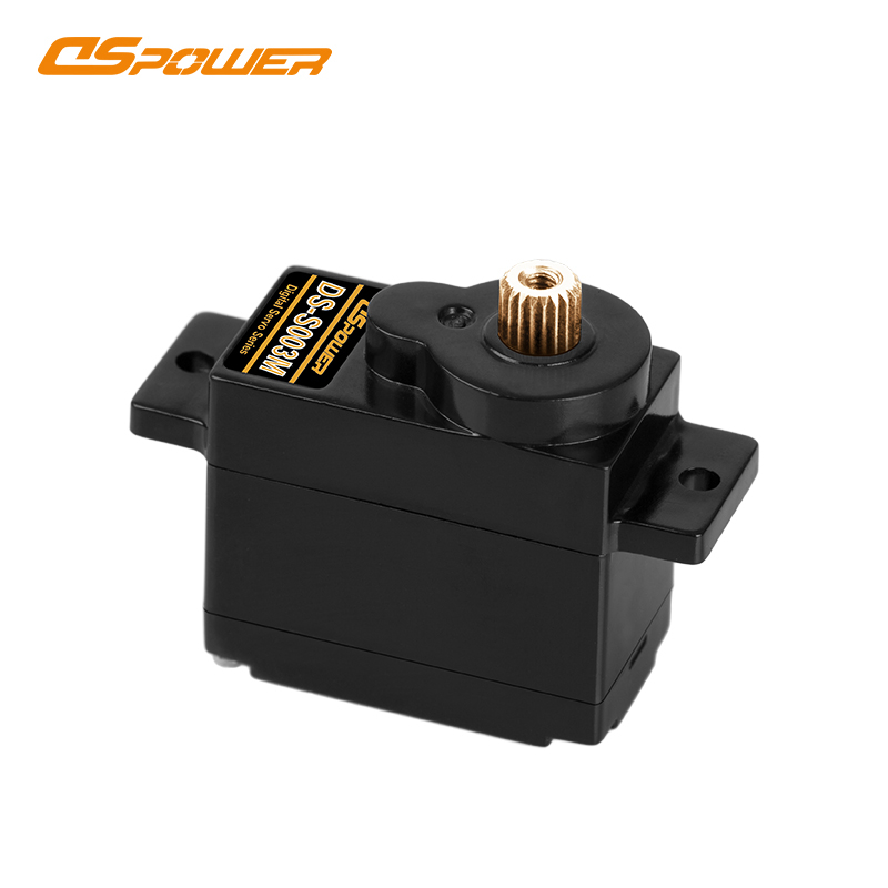 DS-S003M micro steering gear remote control model aircraft steering gear pwm control mini servo small steering gear mosquito car 5g metal steering gear