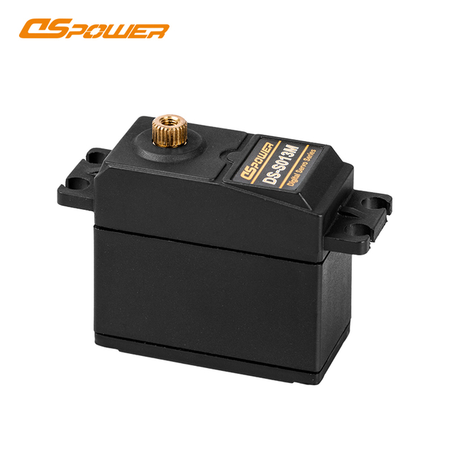 DS-S013M 6KG copper tooth car model digital servo robot anti-burn anti-shake ship model automatic water dispenser deceleration motor