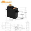 DS-M005B 2g metal steering gear copper tooth remote control aircraft model mini servo steering gear large torque anti-sweep tooth micro steering gear