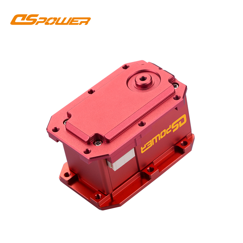 DS-R006 60KG Dual-axis high-voltage all-metal RS-485 serial port Temperature Angle feedback all-metal steering gear