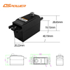 DS-H015 16 kg high torque steering gear SERVO Racing car Drifting car short body waterproof automatic high pressure steering gear