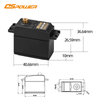 DS-S013M 6KG copper tooth car model digital servo robot anti-burn anti-shake ship model automatic water dispenser deceleration motor