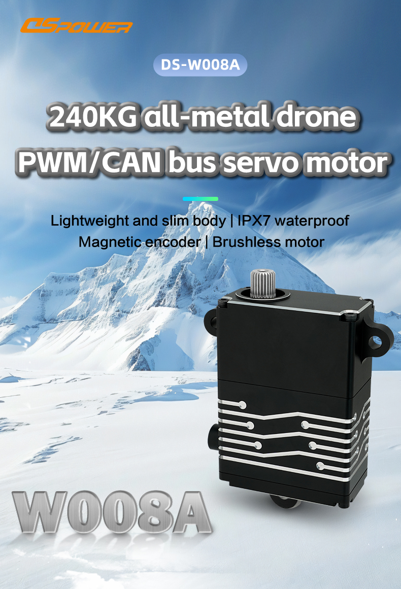 W008军工舵机high-torque servo