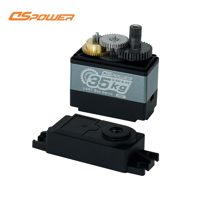 DS-R003D 35KG Standard Servo – Full Steel Gears, High Torque, 360° Control with RS485 & Magnetic Encoder for Industrial Robots & Robotic Arms