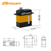 DS-S009C—10kgf·cm high torque miniature magnetic encoder TTL serial bus servo