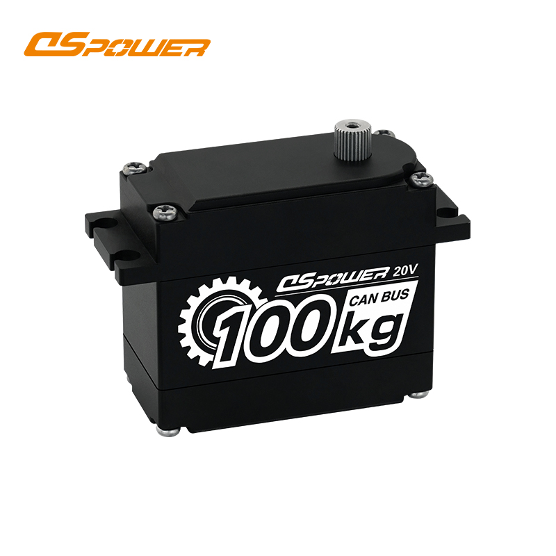 DS-P008—100KG High-Torque AGV Vehicle Steering Clutch Metal Brushless CAN Bus Servo Motor