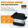 DS-R003D 35KG Standard Servo – Full Steel Gears, High Torque, 360° Control with RS485 & Magnetic Encoder for Industrial Robots & Robotic Arms