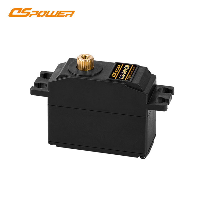 DS-S011M 25g all copper metal teeth anti-burn high torque virtual position small return quasi-robot model aircraft model PWM digital servo