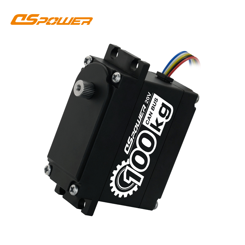 DS-P008—100KG High-Torque AGV Vehicle Steering Clutch Metal Brushless CAN Bus Servo Motor