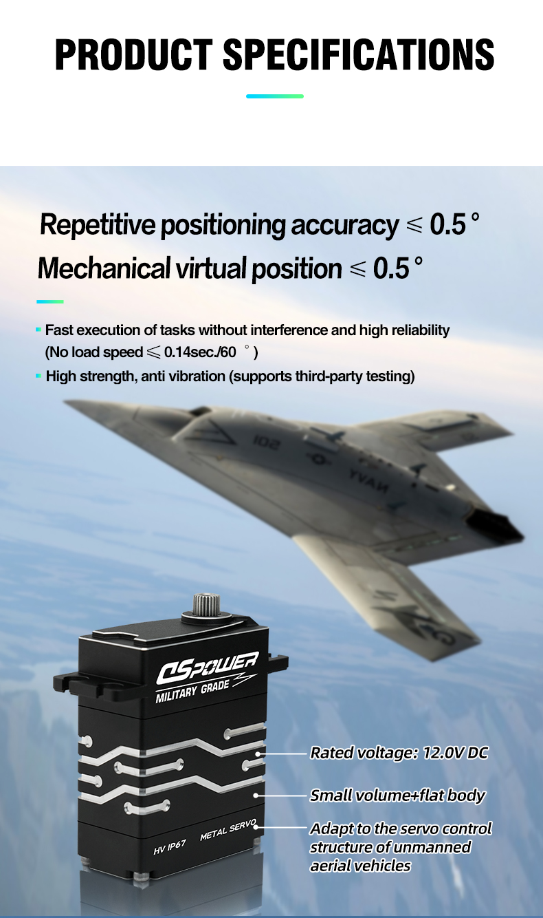 Wide Temperature Range Servos