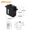 DS-S009A 6KG miniature hollow cup motor robot camera servo wiper imaging equipment 9G metal digital servo