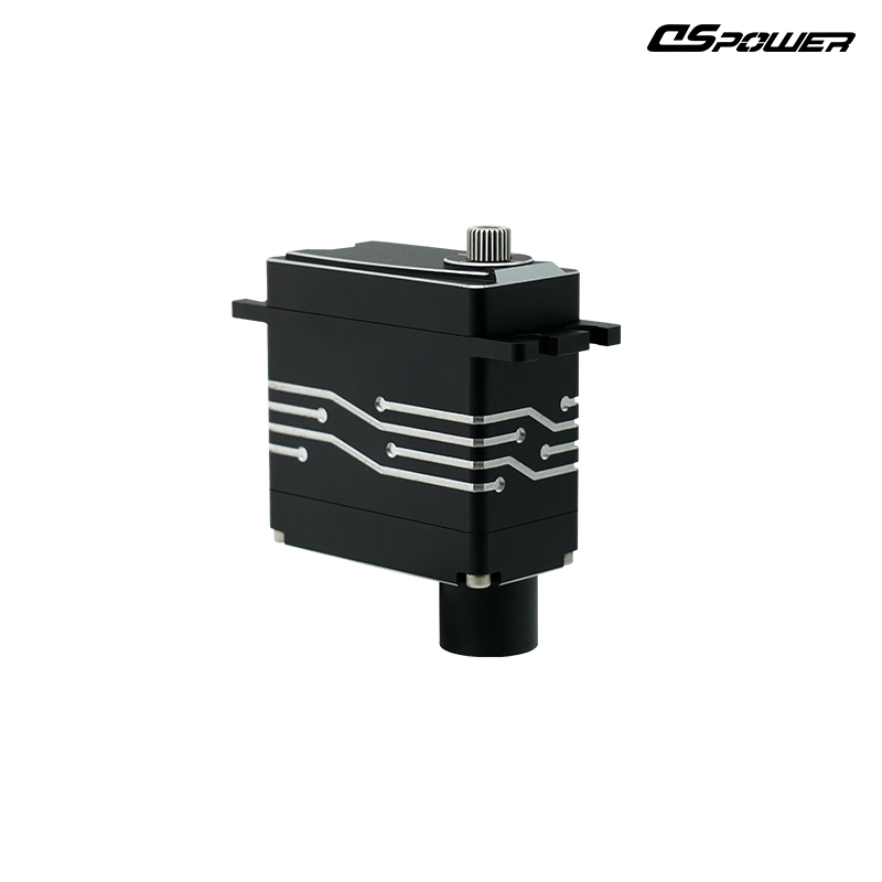 DS-W003 Loitering-Munition UAV Tail-Rudder Servo 40 kgf·cm low-temperature resistant IPX7 waterproof CAN-bus actuator